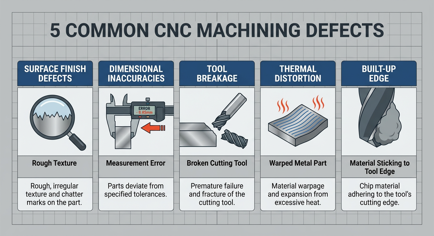 5 Common Machining Defects and How to Prevent Them