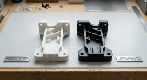 Vacuum Casting vs 3D Printing for 50-Piece Runs